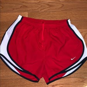 Red Nike Running Shorts